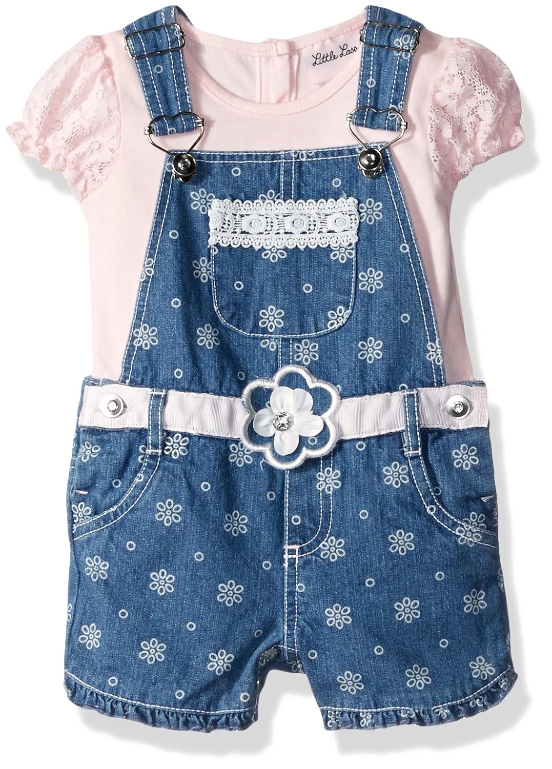 little lass 女童2件连衣裤套装